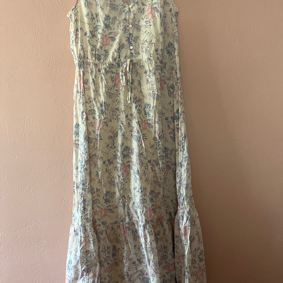 Lucky Brand Lined Cottagecore Prairie Floral Dress - Picture 2 of 11
